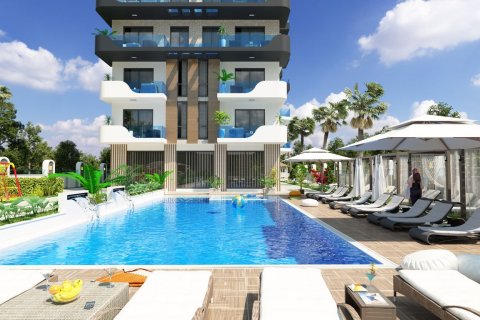 3+1 Lejlighed i Moonlight Residence, Avsallar, Antalya, Tyrkiet Nr. 84274 - 1