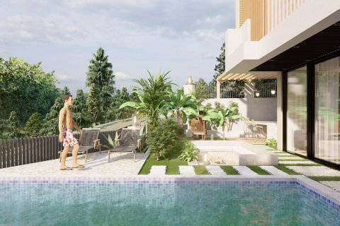 2+1 Lejlighed i Complex of villas in Tepe area, Alanya, Antalya, Tyrkiet Nr. 82446 - 12