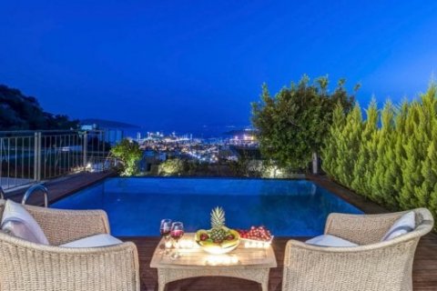 1+2 Villa  i Bodrum, Mugla, Tyrkiet Nr. 80863 - 3