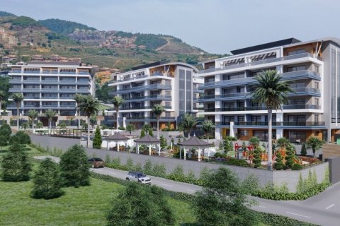 1+0 Lejlighed  i Alanya, Antalya, Tyrkiet Nr. 41722 - 1