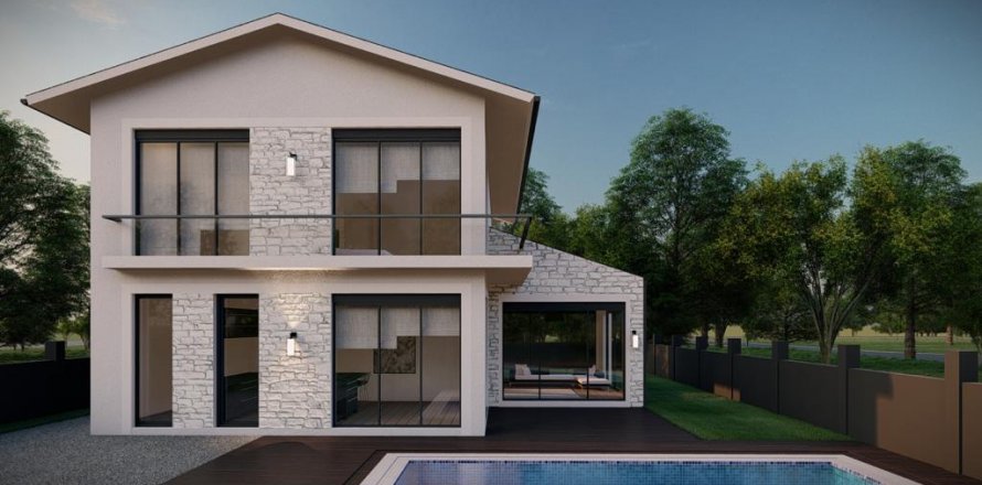 4+1 Villa  i Side, Antalya, Tyrkiet Nr. 80379