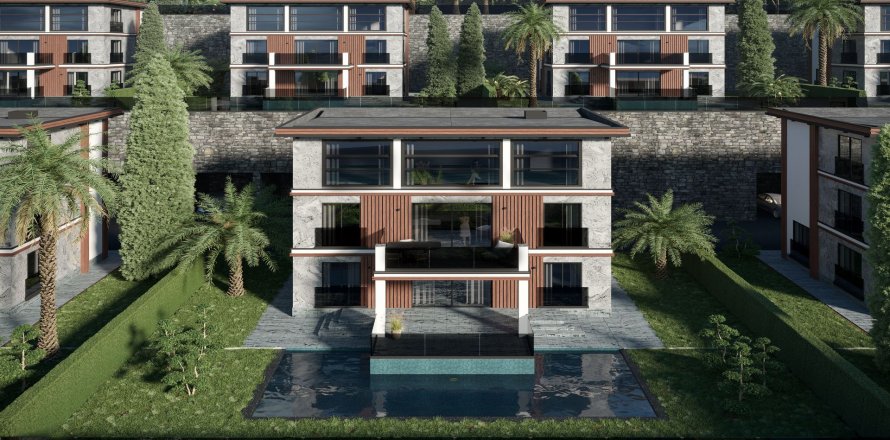 4+1 Penthouse i Olimp City, Kargicak, Alanya, Antalya, Tyrkiet Nr. 84875