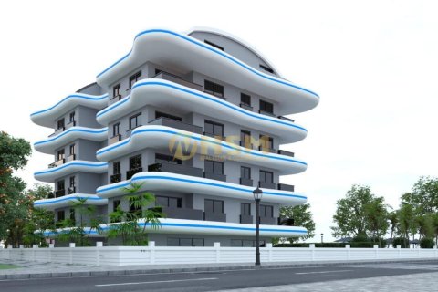 1+1 Lejlighed  i Alanya, Antalya, Tyrkiet Nr. 83788 - 2