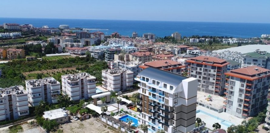 1+2 Lejlighed  i Alanya, Antalya, Tyrkiet Nr. 41764