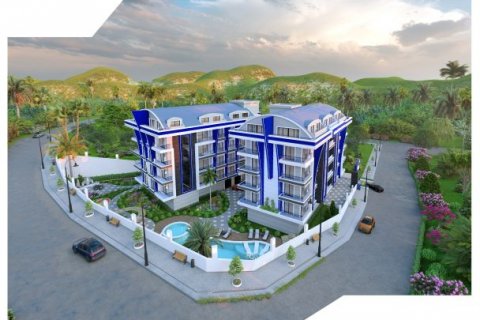 2+1 Penthouse  i Turkler, Alanya, Antalya, Tyrkiet Nr. 82308 - 2