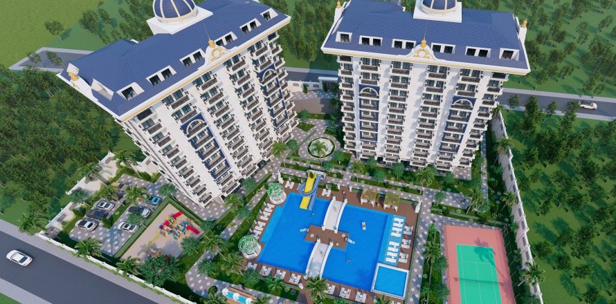 4+1 Penthouse  i Avsallar, Antalya, Tyrkiet Nr. 82200