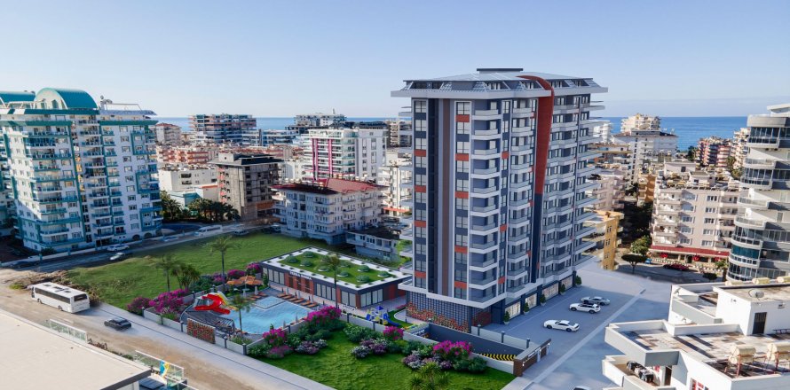 1+1 Lejlighed i Terra Rossa, Mahmutlar, Antalya, Tyrkiet Nr. 84931