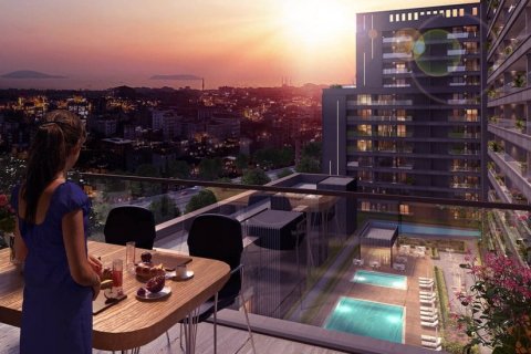 1+1 Lejlighed  i Istanbul, Tyrkiet Nr. 41485 - 4