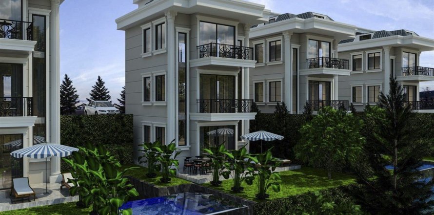 1+1 Boligkompleks  i Kestel, Antalya, Tyrkiet Nr. 79688