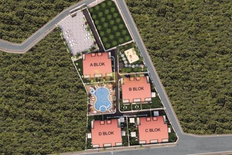 2+1 Lejlighed  i Alanya, Antalya, Tyrkiet Nr. 83888 - 12