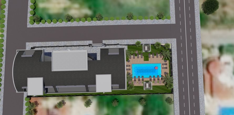 5+1 Penthouse  i Avsallar, Antalya, Tyrkiet Nr. 85148