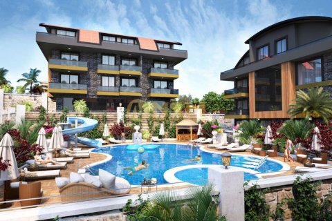 2+1 Lejlighed  i Alanya, Antalya, Tyrkiet Nr. 83888 - 1