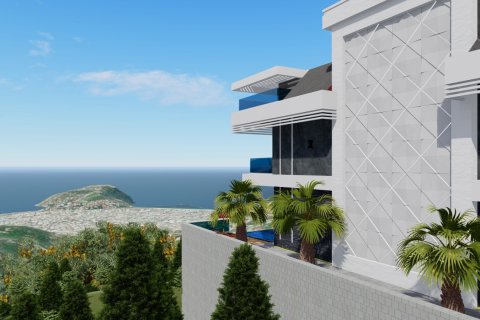 5+1 Villa  i Tepe, Alanya, Antalya, Tyrkiet Nr. 80373 - 3