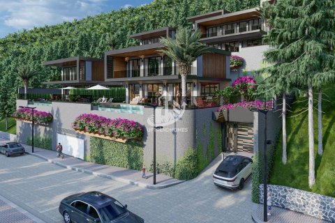 4+1 Villa  i Alanya, Antalya, Tyrkiet Nr. 80169 - 2