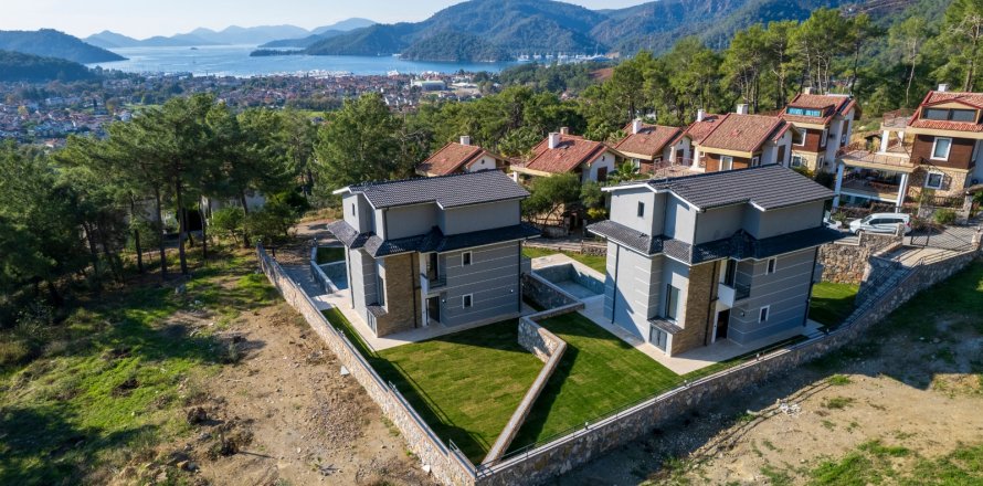 4+1 Villa  i Fethiye, Mugla, Tyrkiet Nr. 81527