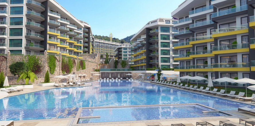 1+1 Lejlighed  i Antalya, Tyrkiet Nr. 81905
