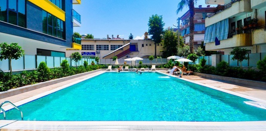 2+1 Lejlighed  i Alanya, Antalya, Tyrkiet Nr. 85881