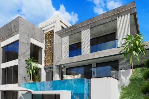 4+1 Villa  i Kargicak, Alanya, Antalya, Tyrkiet Nr. 86060 - 4