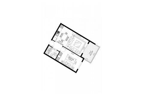 1+1 Lejlighed i Yekta Sungate Residence, Gazipasa, Antalya, Tyrkiet Nr. 51944