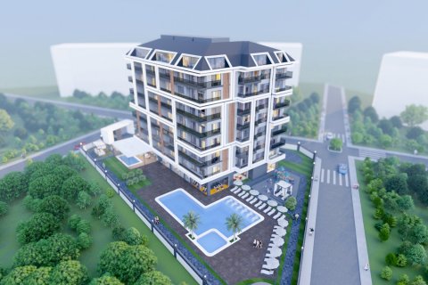 3+1 Penthouse  i Avsallar, Antalya, Tyrkiet Nr. 86040 - 1