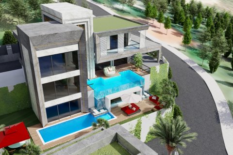 4+1 Villa  i Kargicak, Alanya, Antalya, Tyrkiet Nr. 86060 - 3