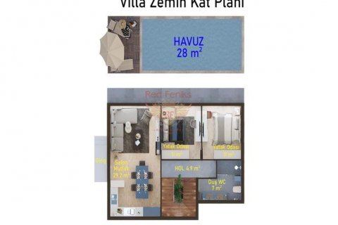 3+1 Villa  i Girne,  Nr. 85713 - 16
