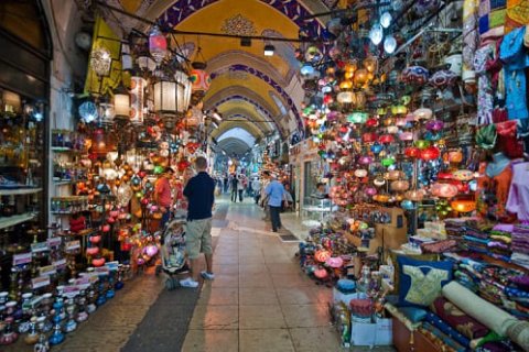 А вы бывали на восточном базаре в Турции?