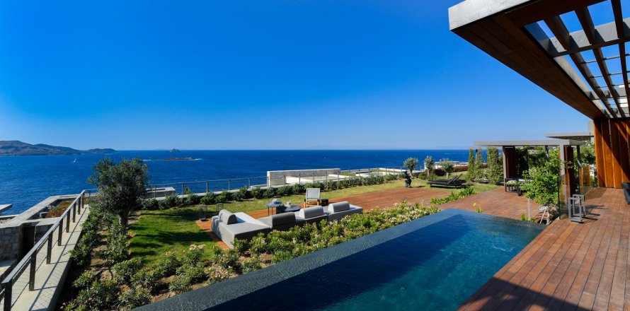 4+5 Villa  in Bodrum, Mugla, Türkei Nr. 22584