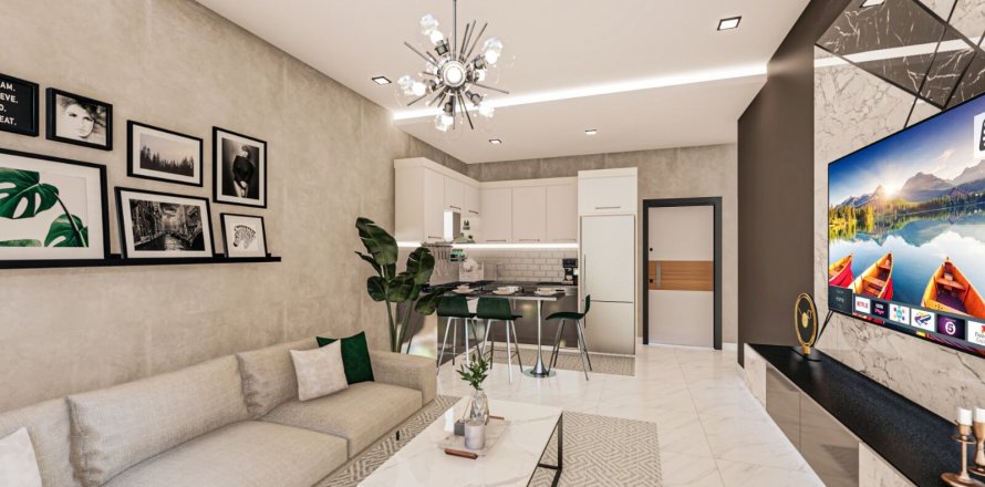 3+1 Wohnung in Sea Pearl Sky, Alanya, Antalya, Türkei Nr. 33409