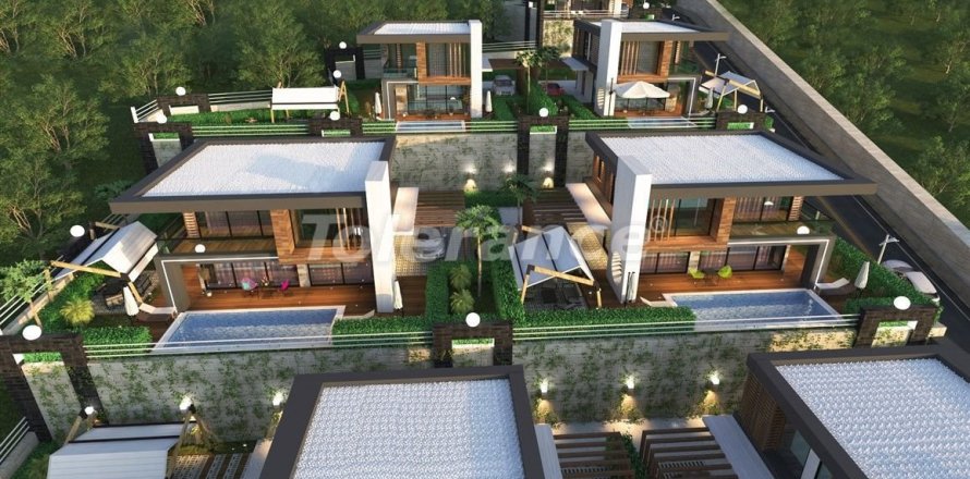 4+1 Villa  in Alanya, Antalya, Türkei Nr. 35507