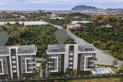 1+1 Wohnung  in Oba, Antalya, Türkei Nr. 38605 - 1