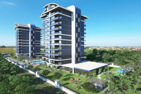 2+1 Wohnung in Twin Towers 4, Mahmutlar, Antalya, Türkei Nr. 46256 - 1