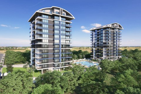 1+1 Wohnung in Twin Towers 4, Mahmutlar, Antalya, Türkei Nr. 46252 - 3