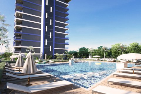 1+1 Wohnung in Twin Towers 4, Mahmutlar, Antalya, Türkei Nr. 46252 - 1