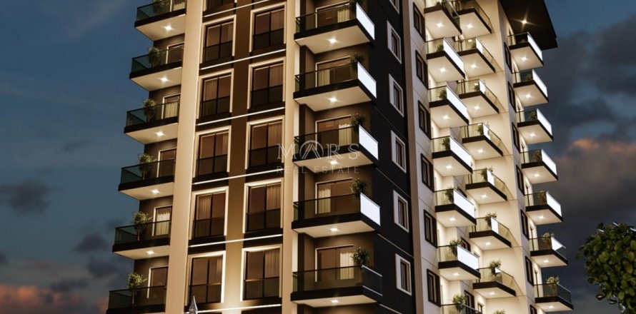 1+0 Wohnung in New project in a great location by big developer, Alanya, Antalya, Türkei Nr. 49730