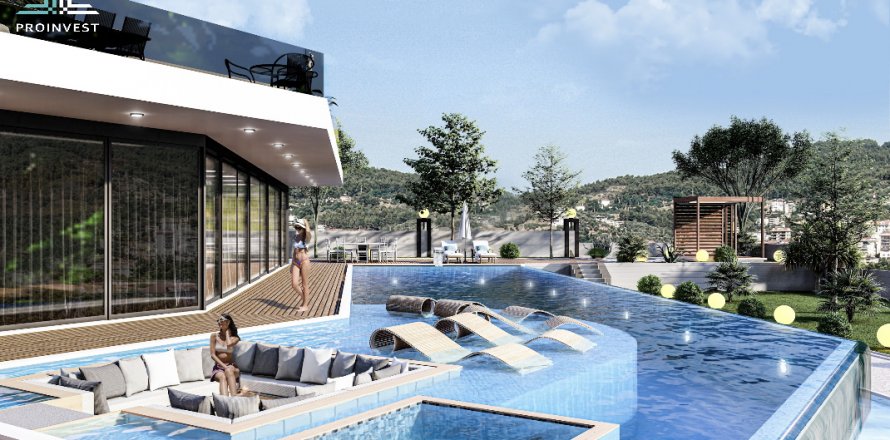 5+1 Villa  in Alanya, Antalya, Türkei Nr. 50351