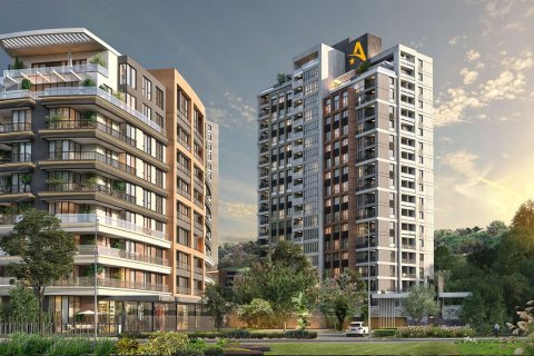 3+1 Wohnung in Avrupa Konutlari Saklivadi, Kâğıthane, Istanbul, Türkei Nr. 49762 - 3