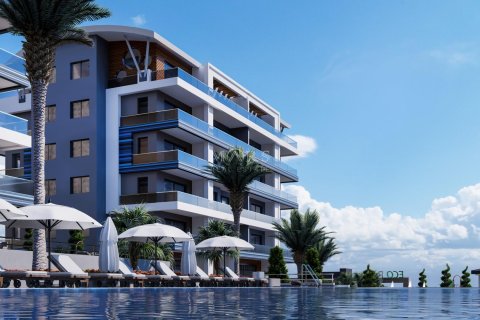 1+0 Wohnung in Houses with unique sea views, Alanya, Antalya, Türkei Nr. 49735 - 2