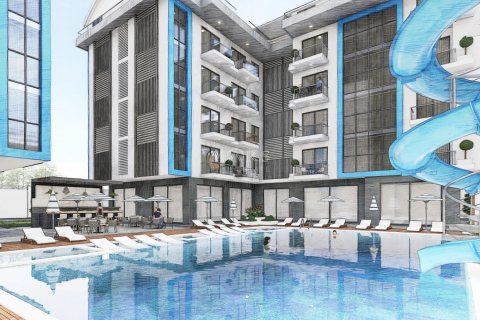 1+0 Wohnung in Residential complex in Oba, surrounded by nature and not far from the administrative center of the city., Alanya, Antalya, Türkei Nr. 49622 - 24
