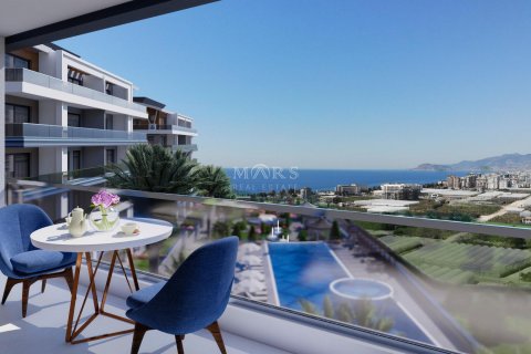 1+0 Wohnung in Houses with unique sea views, Alanya, Antalya, Türkei Nr. 49736 - 25