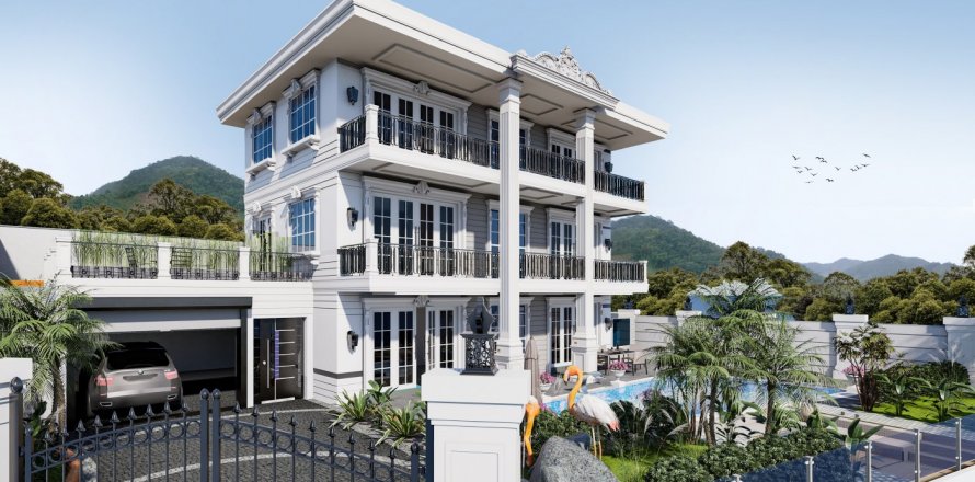 5+1 Villa  in Alanya, Antalya, Türkei Nr. 48483