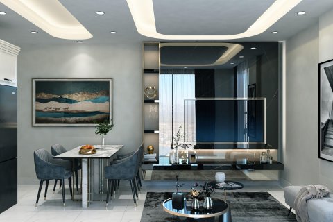 1+1 Wohnung in A new luxury residential complex with all amenities, located in the picturesque Demirtas district within walking distance from the sea and the beach, Alanya, Antalya, Türkei Nr. 50331 - 6