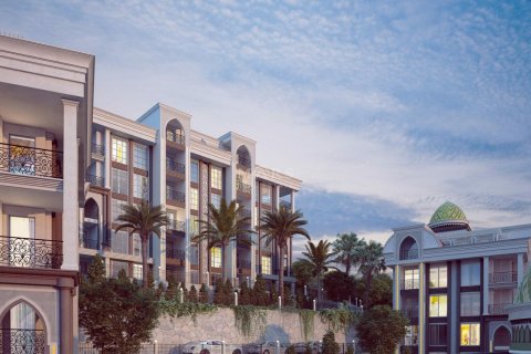 1+0 Wohnung in A residential complex with a unique infrastructure, located in a picturesque area of Kargicak, Alanya, Antalya, Türkei Nr. 49717 - 3