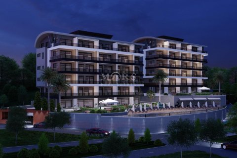 1+0 Wohnung in The residential complex is located in Kargicak. Not far from the Mediterranean coast and near the Taurus Mountains, Alanya, Antalya, Türkei Nr. 49668 - 1