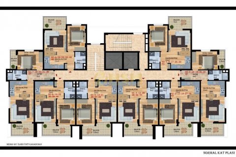 1+1 Wohnung  in Alanya, Antalya, Türkei Nr. 48225 - 19