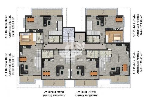 1+1 Wohnung  in Oba, Antalya, Türkei Nr. 48741 - 11