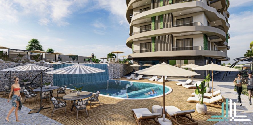 1+1 Wohnung  in Alanya, Antalya, Türkei Nr. 52440