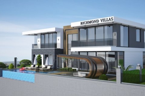 4+1 Villa in RICHMOND VILLAS: роскошные виллы с собственным бассейном и гаражом, Kargicak, Alanya, Antalya, Türkei Nr. 52081 - 1