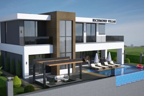 3+1 Villa in RICHMOND VILLAS: роскошные виллы с собственным бассейном и гаражом, Kargicak, Alanya, Antalya, Türkei Nr. 52087 - 3