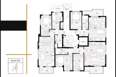 3+1 Wohnung  in Antalya, Türkei Nr. 53567 - 13